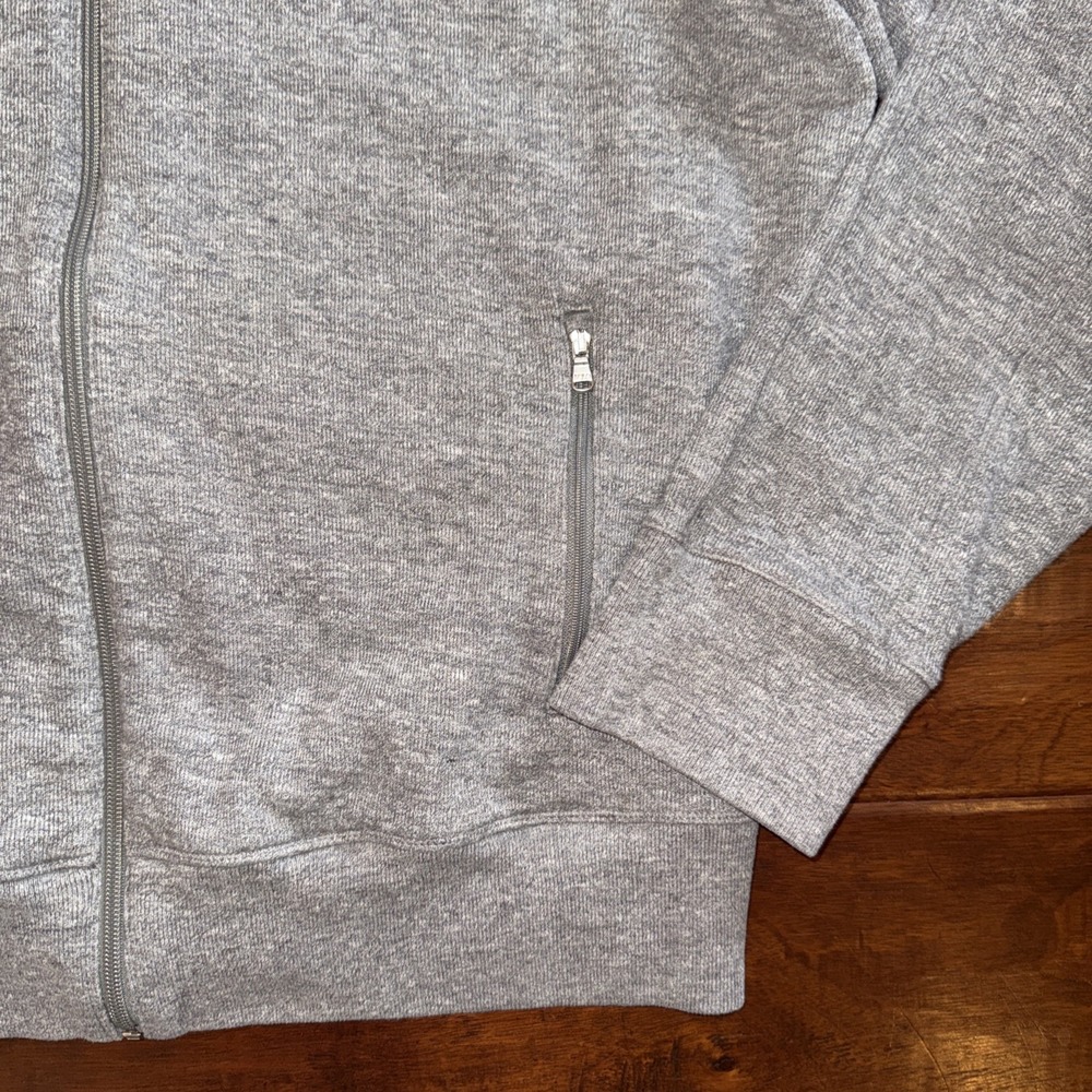 Polo Ralph Lauren Performance Hoodie Size XL Double Knit Full Zip Gray - Picture 2 of 8